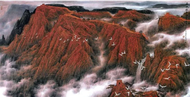 王世利中国山水画欣赏