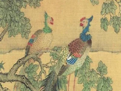 《百鸟朝凤图卷》赏析