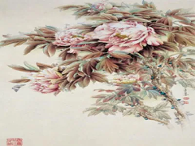 陈曼蓉花鸟作品