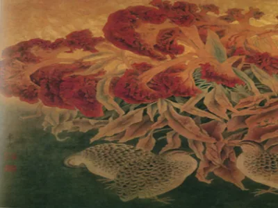 杜平让国画作品