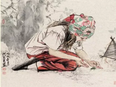 何家英:人物画
