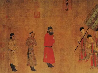 步辇图欣赏