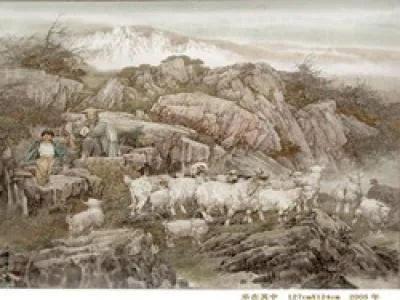 刘铁泉工笔画作品欣赏
