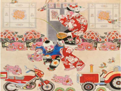 赵根成国画作品